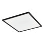 Preview: Eglo LED Deckenleuchte Salobrena-Z Smart dimmbar 33W CCT warm-/tageslichtweiss 2700-6500K Zigbee Schwarz Aluminium 59,5x59,5cm 900052