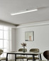 Preview: Eglo LED Deckenleuchte Turcona-Z Smart dimmbar 34,2W RGB CCT warm-/tageslichtweiss 2700-6500K Zigbee Weiss Stahl Aluminium 120x10cm 900062