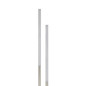 Preview: Eglo LED Stehleuchte Fraioli-Z Smart 2-flammig dimmbar 2x 17W RGB CCT warm-/tageslichtweiss 2700-6500K Zigbee Nickel-matt Aluminium 175,5cm 900078