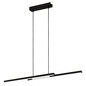 Preview: Eglo LED Pendelleuchte Fraioli-Z Smart 2-flammig dimmbar 2x 17W RGB CCT warm-/tageslichtweiss 2700-6500K Zigbee Schwarz Aluminium 105,5x10cm 900081