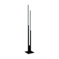 Preview: Eglo LED Stehleuchte Fraioli-Z Smart 2-flammig dimmbar 2x 17W RGB CCT warm-/tageslichtweiss 2700-6500K Zigbee Schwarz Aluminium 175,5cm 900082