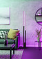 Preview: Eglo LED Stehleuchte Fraioli-Z Smart 2-flammig dimmbar 2x 17W RGB CCT warm-/tageslichtweiss 2700-6500K Zigbee Schwarz Aluminium 175,5cm 900082