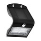 Preview: Eglo LED Solar-Wandleuchte Lamozzo 3,2W CCT warm-/neutralweiss 3000/4000K Bewegungsmelder IP54 Schwarz Transparent mit Sensor 21x14cm 900255