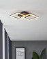 Preview: Eglo LED Deckenleuchte Paranday-Z Smart dimmbar 17,6W CCT warm-/tageslichtweiss 2700-6500K Zigbee Schwarz Stahl 52,5x31cm 900316