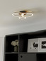 Preview: Eglo LED Deckenleuchte Parrapos-Z Smart dimmbar 28,8W CCT warm-/tageslichtweiss 2700-6500K Zigbee Schwarz Stahl 54,5x44,5cm 900321