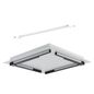 Preview: Eglo 900329 ZAMPOTE LED Deckenleuchte 25W 380x380mm Weiss Schwarz 3-step dimming warmweiss dimmbar