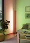Preview: Eglo LED Stehleuchte Anchorena-Z Smart dimmbar 35W RGB CCT warm-/tageslichtweiss 2700-6500K Zigbee Braun Schwarz Holz Stahl 150cm 900392