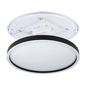 Preview: Eglo 900412 MONTEMORELOS-Z LED Deckenleuchte 34,5W Ø570mm Schwarz Weiss steuerbare Lichtfarbe dimmbar