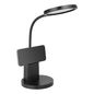 Preview: Eglo 900528 BROLINI LED Tischleuchte 2,1W Ø150mm Schwarz USB steuerbare Lichtfarbe dimmbar