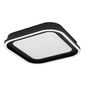 Preview: Eglo 900602 CALAGRANO LED Deckenleuchte 11W, 10W 375x375mm Schwarz Weiss Fernbedienung steuerbare Lichtfarbe dimmbar