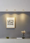 Preview: Eglo LED Einbauspot Saliceto 3-flammig dimmbar 3x 4,8W warmweiss 2700K Nickel-matt Aluminium Ø9cm 900746