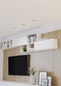 Preview: Eglo LED Einbauspot Saliceto 3-flammig dimmbar 3x 4,8W warmweiss 2700K Nickel-matt Aluminium Ø9cm 900746