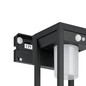 Preview: Eglo LED Solar-Wandleuchte Martano 3,7W neutralweiss 4000K Bewegungsmelder IP44 Schwarz Aluminium mit Sensor 27x18cm 900804