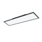 Preview: Eglo LED Deckenleuchte Salobrena 1 33W neutralweiss 4000K Schwarz Aluminium Stahl 120x30cm 900821