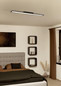 Preview: Eglo LED Deckenleuchte Salobrena 1 38W neutralweiss 4000K Schwarz Aluminium 119,5x10cm 900822