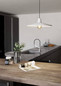 Preview: Eglo Pendelleuchte Miniere E27 Schwarz Grau Stahl Ø42cm 900833