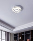 Preview: Eglo LED Deckenleuchte Palagiano 21W neutralweiss 4000K Weiss Satiniert Stahl Ø38cm 900864