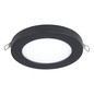 Preview: Eglo LED Einbauspot Fueva Flex 5,5W warmweiss 3000K Schwarz Aluminium Ø12cm 900931