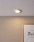 Preview: Eglo LED Einbauspot Fueva Flex 5,5W warmweiss 3000K Weiss Aluminium Ø12cm 900932