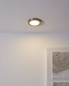 Preview: Eglo LED Einbauspot Fueva Flex 5,5W warmweiss 3000K Nickel-matt Aluminium Ø12cm 900933