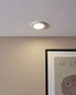 Preview: Eglo LED Einbauspot Fueva Flex 5,5W neutralweiss 4000K Weiss Aluminium Ø12cm 900935