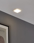 Preview: Eglo LED Einbauspot Rapita 5,5W warmweiss 3000K IP65 Weiss Aluminium 10x10cm 900967