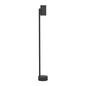 Preview: Eglo LED Außen-Stehleuchte Izzalini GU10 2,8W warmweiss 3000K IP44 Schwarz Stahl 85cm 900996