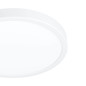 Preview: Eglo LED Aufbauleuchte Fueva 5 20,5W warmweiss 3000K Bewegungsmelder Weiss Stahl mit Sensor Ø28,5cm 901012