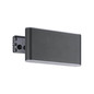 Preview: Eglo LED Außen-Wandleuchte Grutti 2-flammig 2x 5,8W CCT warm-/neutral-/tageslichtweiss 3000/4000/6500K IP65 Anthrazit Transparent Aluminium 17,5x9cm 901026