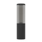 Preview: Eglo Außen-Wandleuchte Salle E27 IP54 Schwarz Schwarz-transparent Aluminium Ø7,5cm 901033