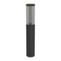 Preview: Eglo Sockelleuchte Salle E27 IP54 Schwarz Schwarz-transparent Aluminium 46,5cm 901034
