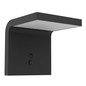 Preview: Eglo LED Solar-Wandleuchte Spiante 6,5W neutralweiss 4000K Bewegungsmelder IP44 Schwarz mit Sensor 14x14cm 901082
