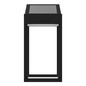 Preview: Eglo LED Solar-Wandleuchte Suzzara 6,5W neutralweiss 4000K Bewegungsmelder IP44 Schwarz mit Sensor 25x14cm 901083