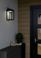 Preview: Eglo LED Solar-Wandleuchte Suzzara 6,5W neutralweiss 4000K Bewegungsmelder IP44 Schwarz mit Sensor 25x14cm 901083
