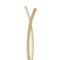 Preview: Eglo LED Stehleuchte Lasana 4 36W warmweiss 3000K Hellbraun Stahl Aluminium 143cm 901107