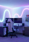 Preview: Eglo LED-Streifen Neon-Stripe-Z Smart dimmbar 20W RGB CCT warm-/tageslichtweiss 3000-6500K Zigbee Weiss 3m 901108