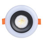 Preview: Eglo LED Einbauspot Calonge RGB 3-flammig dimmbar 3x 3,8W CCT warm-/tageslichtweiss 2700-6500K IP44 Schwarz Weiss Ø10cm 901118