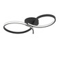 Preview: Eglo LED Deckenleuchte Serpins 21W warmweiss 3000K Schwarz Aluminium Stahl 60x34cm 901266