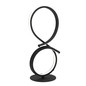 Preview: Eglo LED Tischleuchte Serpins 11,4W warmweiss 3000K Schwarz Aluminium Stahl 40,5x20,5cm 901269