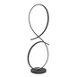 Preview: Eglo LED Stehleuchte Serpins 20W warmweiss 3000K Schwarz Aluminium Stahl 107cm 901271
