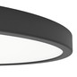 Preview: Eglo LED Aufbauleuchte Fueva 6 17W CCT warm-/neutral-/tageslichtweiss 2700/4000/6500K Schwarz Ø39cm 901301