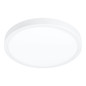 Preview: Eglo LED Aufbauleuchte Fueva 6 14,2W CCT warm-/neutral-/tageslichtweiss 2700/4000/6500K Weiss Ø28cm 901308