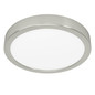 Preview: Eglo LED Aufbauleuchte Fueva 6 11,5W CCT warm-/neutral-/tageslichtweiss 2700/4000/6500K Nickel-matt Stahl Ø21cm 901316