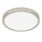 Preview: Eglo LED Aufbauleuchte Fueva 6 14,2W CCT warm-/neutral-/tageslichtweiss 2700/4000/6500K Nickel-matt Stahl Ø28cm 901317
