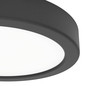 Preview: Eglo LED Aufbauleuchte Fueva 6 7,5W CCT warm-/neutral-/tageslichtweiss 2700/4000/6500K IP44 Schwarz Ø17cm 901324