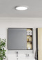 Preview: Eglo LED Aufbauleuchte Fueva 6 14,2W CCT warm-/neutral-/tageslichtweiss 2700/4000/6500K IP44 Weiss Ø28cm 901334