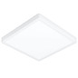 Preview: Eglo LED Aufbauleuchte Fueva 6-Z Smart dimmbar 13,5W RGB CCT warm-/tageslichtweiss 2700-6500K Zigbee IP44 Weiss 29,5x29,5cm 901379