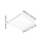 Preview: Eglo LED Aufbauleuchte Fueva 6-Z Smart dimmbar 13,5W RGB CCT warm-/tageslichtweiss 2700-6500K Zigbee IP44 Weiss 29,5x29,5cm 901379