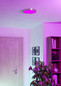 Preview: Eglo LED Aufbauleuchte Fueva 6-Z Smart dimmbar 14,3W RGB CCT warm-/tageslichtweiss 2700-6500K Zigbee IP44 Nickel-matt Stahl Ø28cm 901382
