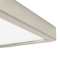 Preview: Eglo LED Aufbauleuchte Fueva 6-Z Smart dimmbar 10,5W RGB CCT warm-/tageslichtweiss 2700-6500K Zigbee IP44 Nickel-matt Stahl 22x22cm 901383